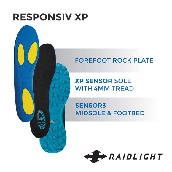 Raidlight Responsiv XP Trail Running Shoes Blue - Picture 4 of 15